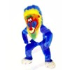 Funny Blue Baboon Mascot Costumes Animal