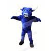 Strong Blue Bull Mascot Costumes Animal	