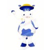 Cute Blue and White Cow Mascot Costumes Animal