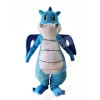 Cute Blue Dinosaur Mascot Costumes Animal