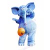 Strong Blue Elephant Mascot Costumes Animal