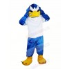 Blue Falcon with White T-shirt Mascot Costumes Animal
