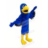 Blue Falcon with Black Wings Mascot Costumes Animal