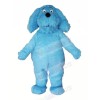 Blue Furry Dog Mascot Costumes Animal
