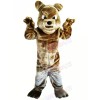 Brown Bulldog with Big Eyes Mascot Costumes Animal