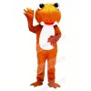 Brown Frog with Big Eyes Mascot Costumes Animal	