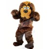 Brown Long Fur Dog Mascot Costumes Animal