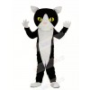 Black and White Cat Mascot Costume Animal