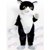 Black and White Cat Mascot Costume 