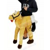 Piggyback Pony Carry Me Ride on Horse Mascot Costume