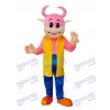 No.1 Cow Mascot Adult Costume