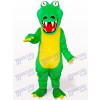 Green Crocodile With Big Mouth Animal Adult Mascot Costume