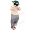 Bad Guy Man mascot costume
