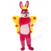 Butterfly Rabbit Bunny mascot costume