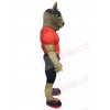 Wolf mascot costume