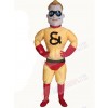 Superhero mascot costume