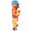 DJ Monkey mascot costume