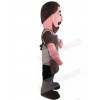 Barber mascot costume