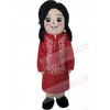 Woman mascot costume