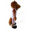 Beaver mascot costume