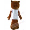 Beaver mascot costume