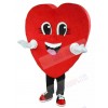 Red Heart mascot costume