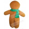 Gingerbread Man mascot costume