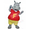 Hippo mascot costume