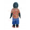 Shark mascot costume