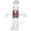 Mr. White Bunny mascot costume