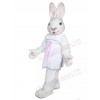 Mrs. White Bunny mascot costume