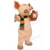 Pancake Pig mascot costume