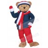 Ted E Bear mascot costume
