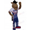 Mustang Horse mascot costume