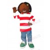 Dreadlock Girl mascot costume