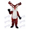 Little Brown Sika Deer Mascot Adult Costume