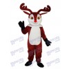Little Brown Sika Deer Mascot Adult Costume