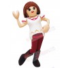 Female mascot costume