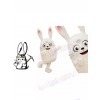 Rabbit mascot costume