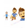 Boy mascot costume