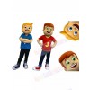 Boy mascot costume