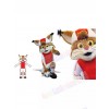 Lynx mascot costume