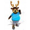 Reindeer mascot costume