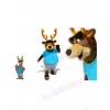 Reindeer mascot costume