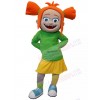 Boy and Girl mascot costume
