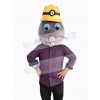 Mole mascot costume