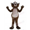 Brown Wombat Mascot Costume Animal