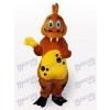 Gold Dinosaur Animal Adult Mascot Costume