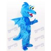 Blue Stegosaurus Adult Mascot Funny Costume