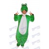 Super Cute Show Face Green Dinosaur Adult Mascot Costume